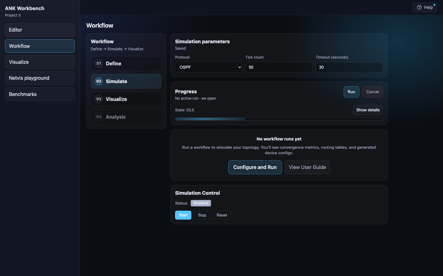 Workflow & Simulation